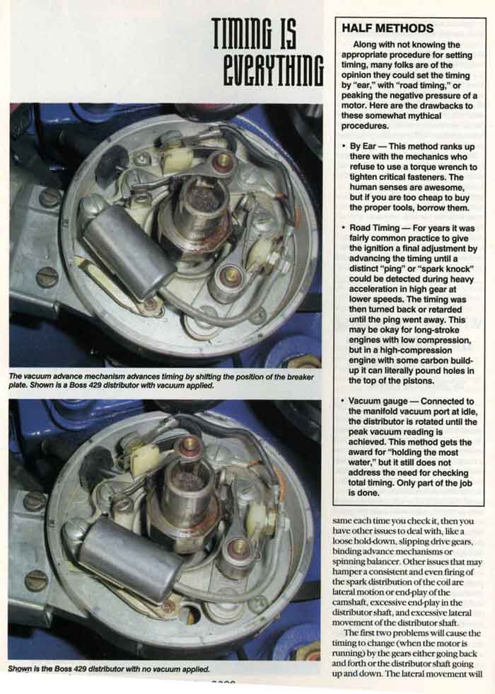 There's More to Ignition Timing Than Simply Twisting a Distributor Page 5