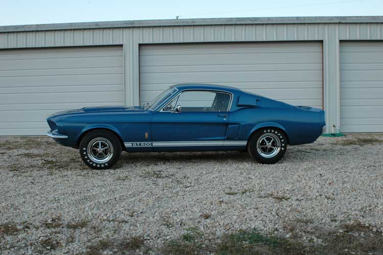 67 GT 500 Shelby Mustang