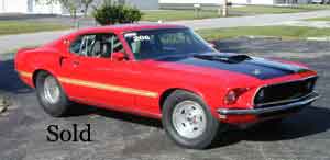 1969 Mach I Mustang Drag Car