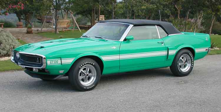 1969 GT 500 Shelby Mustang Convertible