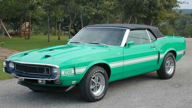 1969 GT 500 Shelby Mustang Convertible